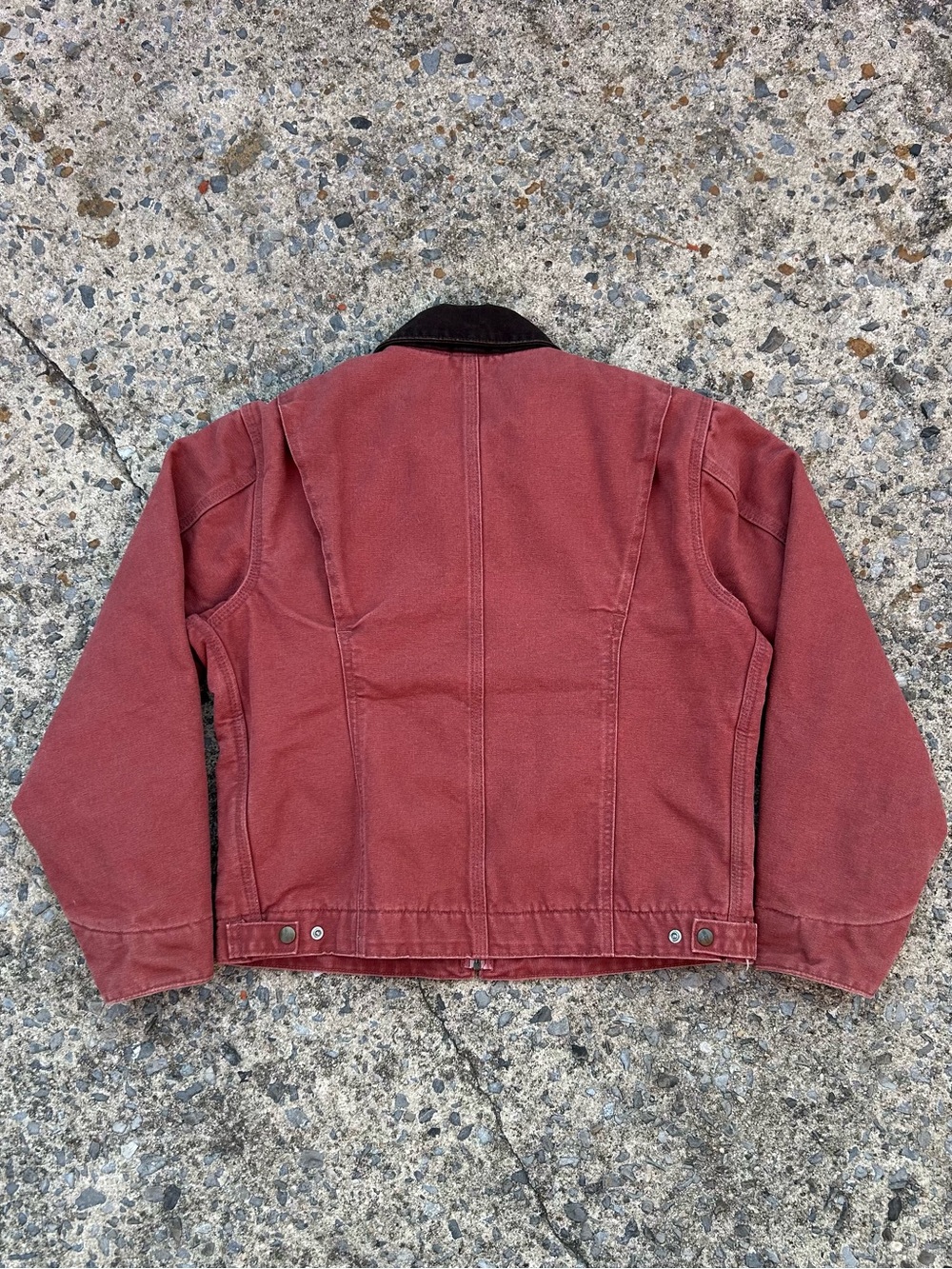 VTG Carhartt Detroit Jacket WJ097 VRS Rose Salmon Women’s Size M - Picture 6 of 6